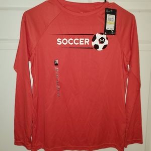 Boys under armor velocity shirt